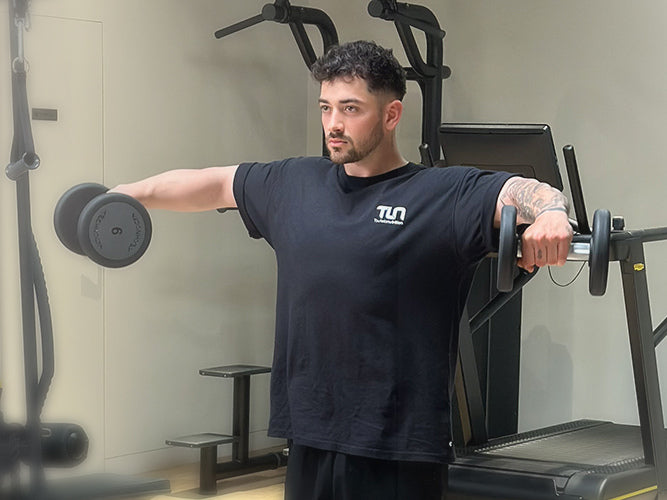 Exercice épaules de musculation