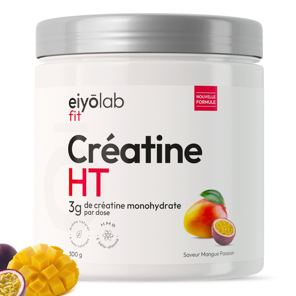 #Conditionnement_Pot de 300g,#Saveur_Mangue / Passion