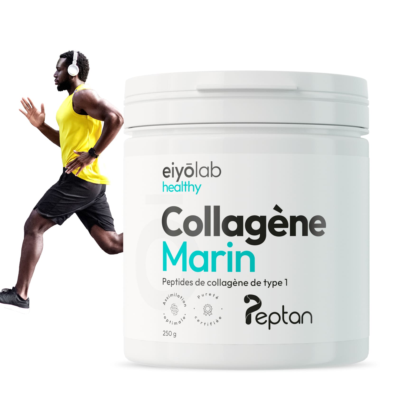 Collagène marin en poudre