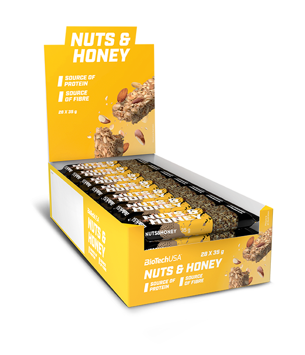 Nuts and Honey boite de 28 barres