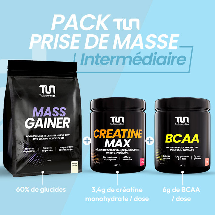 Pack Prise de Masse Intermédiaire