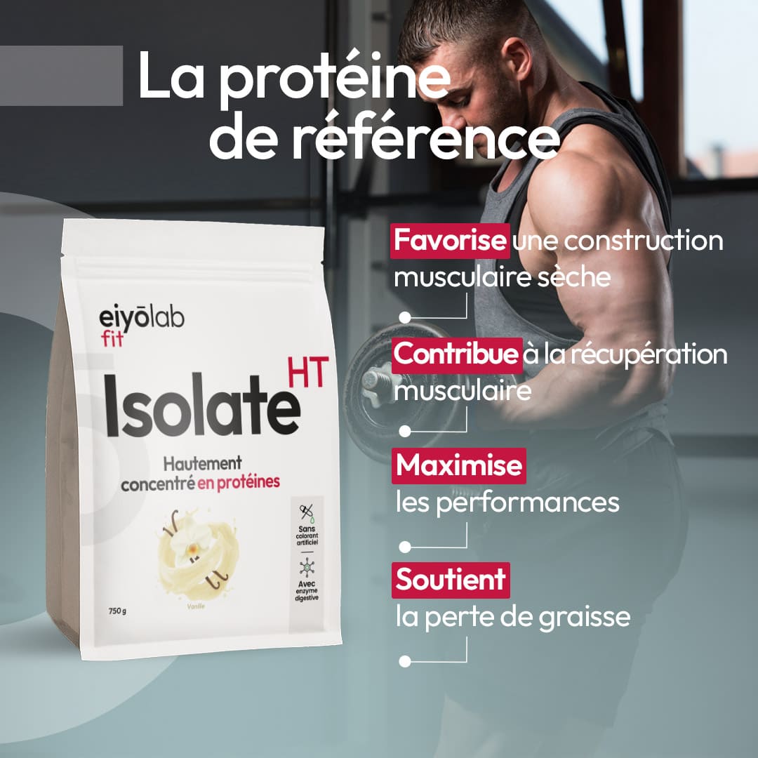 Effets de la whey isolate