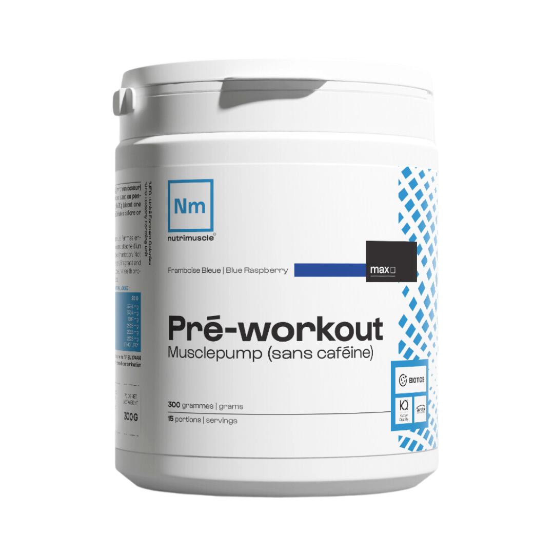 Pré-workout Musclepump - sans caféine