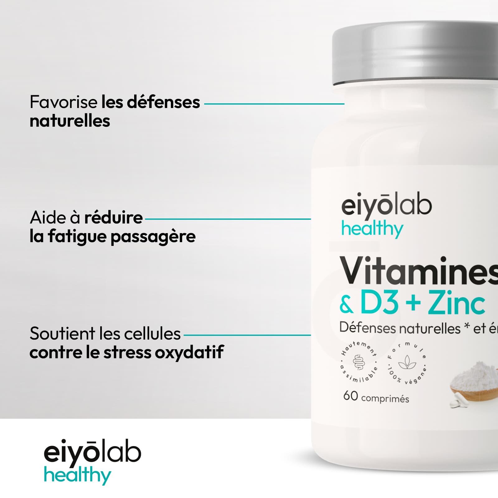 Vitamines C & D3 + Zinc