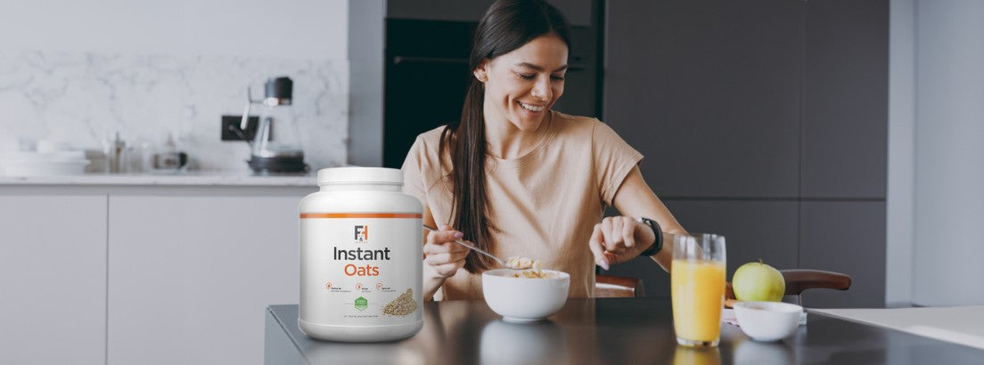 Recette du sportif avec l'Instant Oats Fit & Healthy