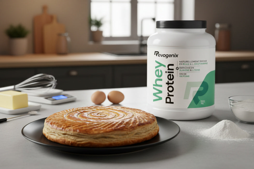 Galette des Rois protéinée à la frangipane