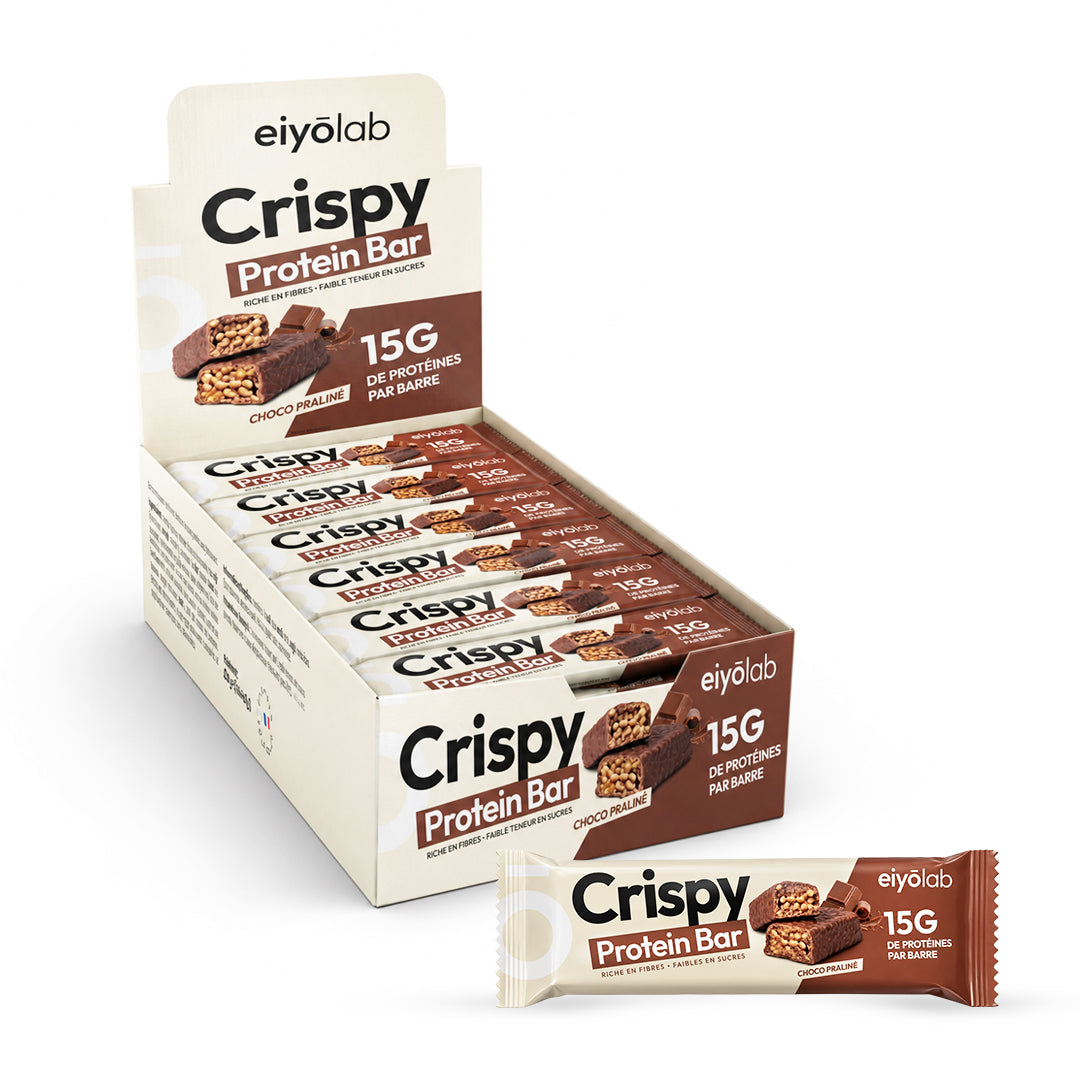 #Conditionnement_Boite de 12 barres,#Saveur_Chocolat / Praliné
