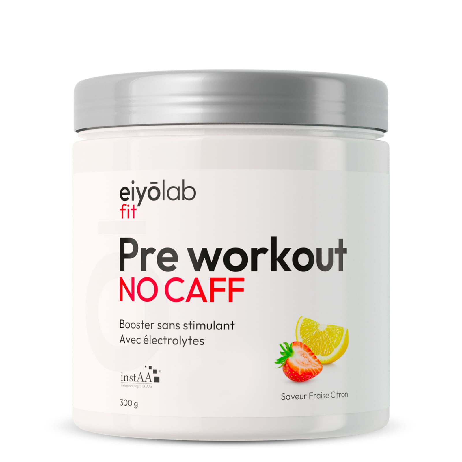 #Conditionnement_Pot de 300g,#Saveur_Fraise / Citron