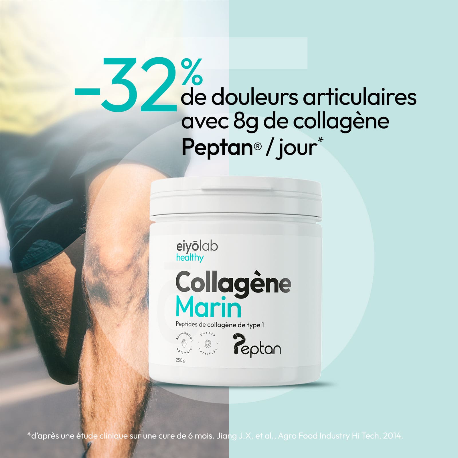 Collagène marin en poudre