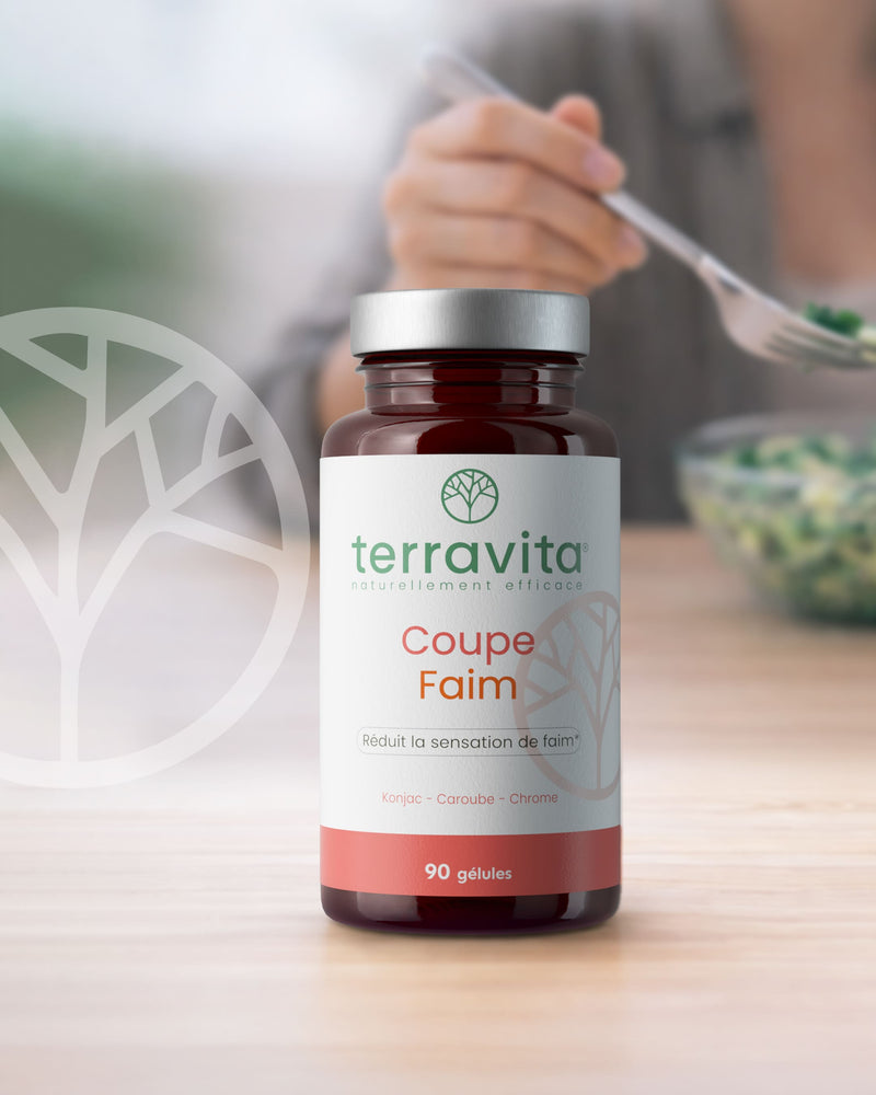 Konjac + Caroube + Chrome : Agir sur les mécanismes naturels de l’appétit