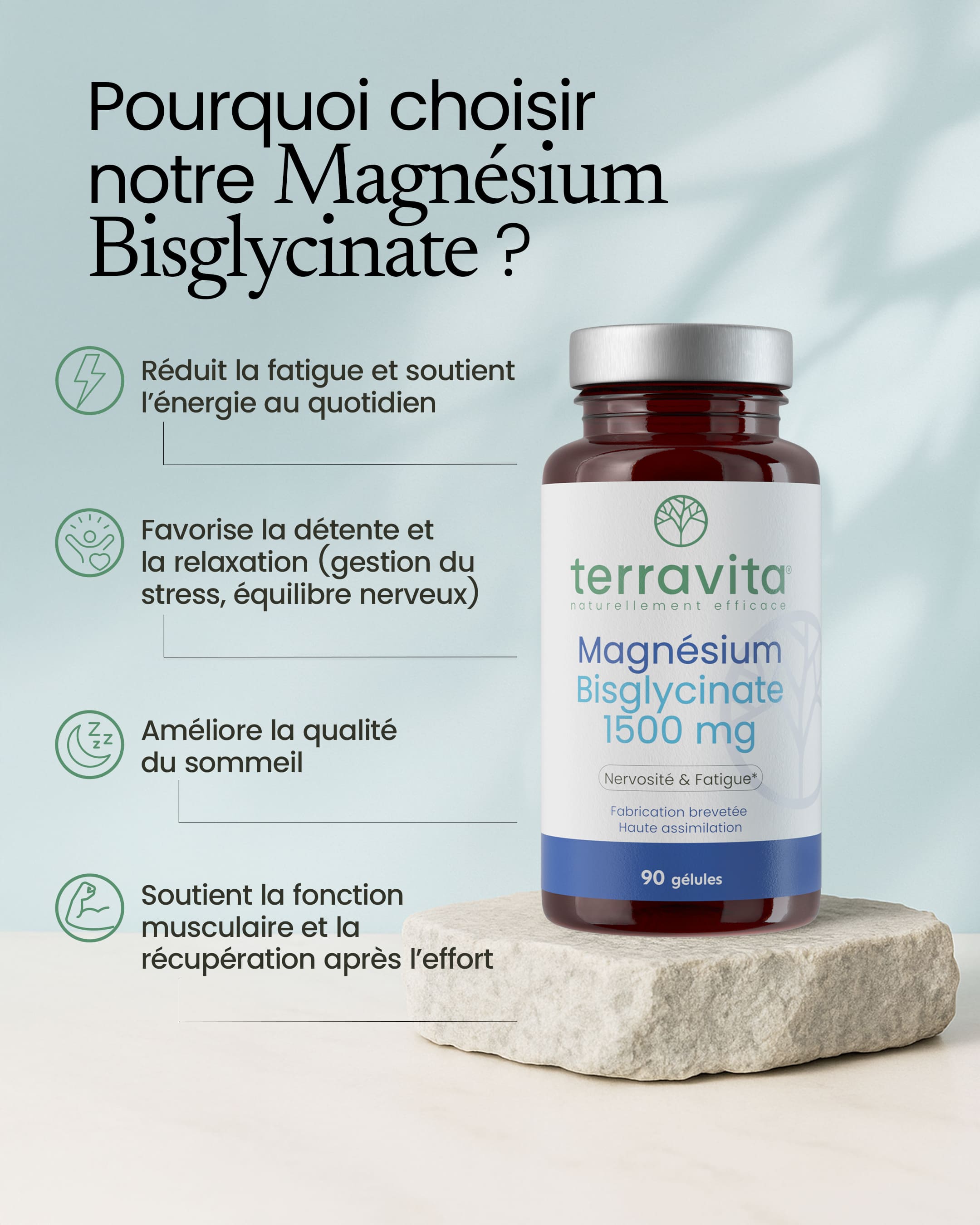 Magnésium bisglycinate 1500mg
