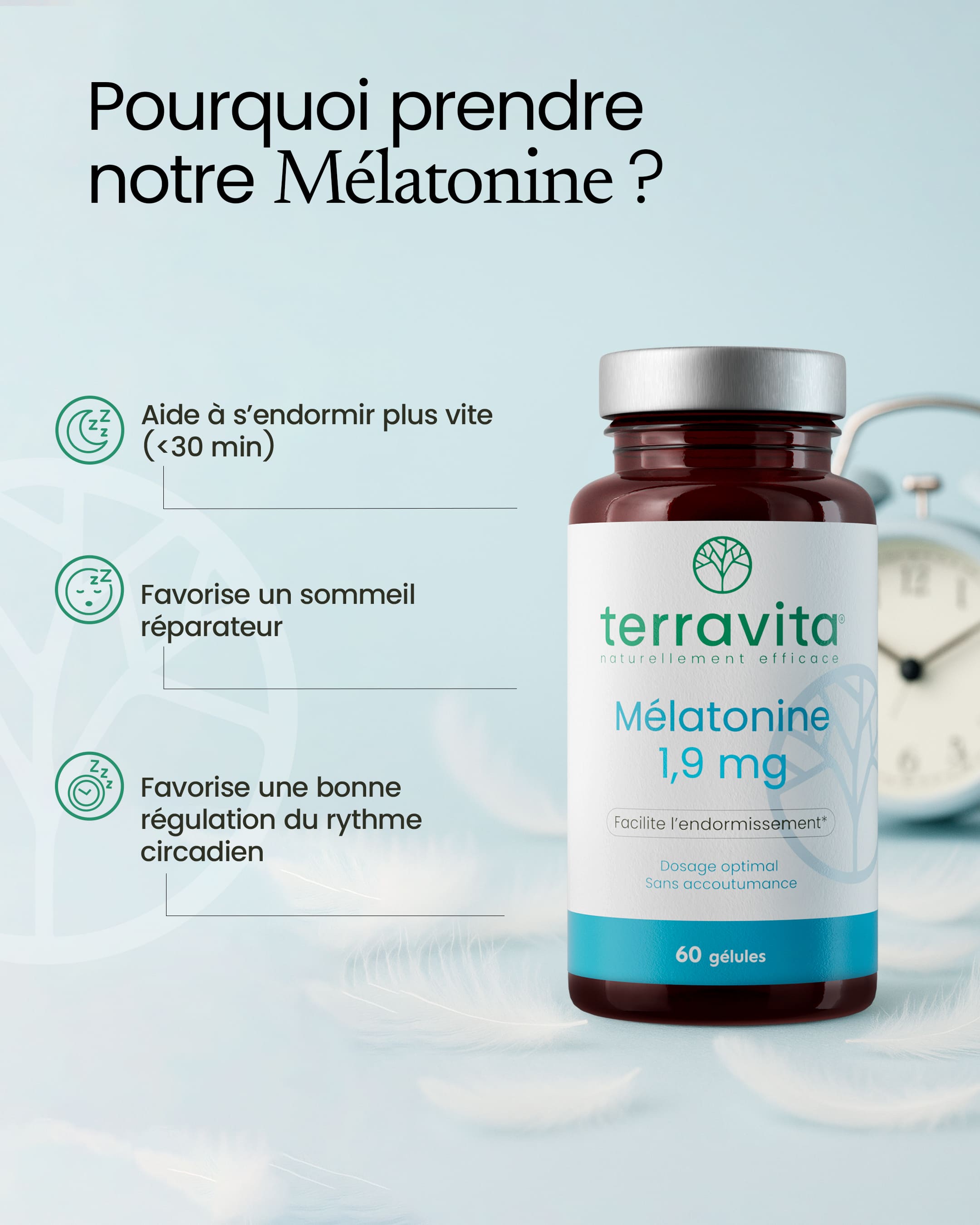 Mélatonine 1,9mg