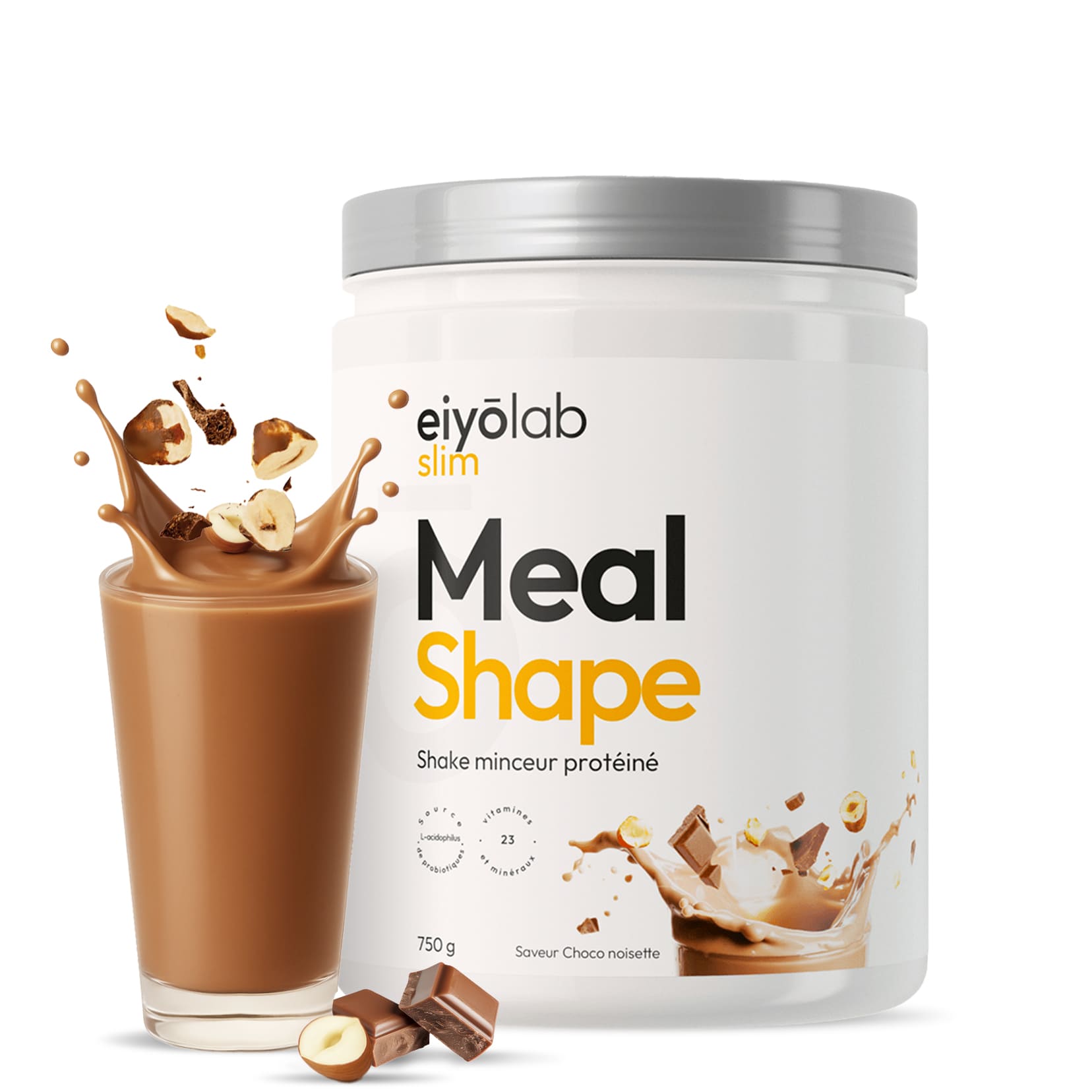 #Conditionnement_Pot de 750g,#Saveur_Chocolat / Noisette