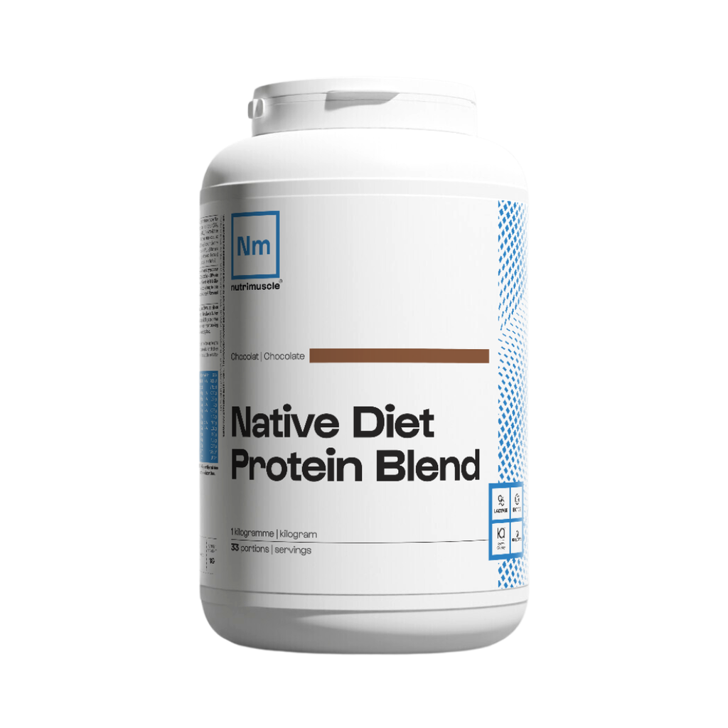 Native Fiber Native Diet Protein Blend Nutrimuscle : Isolat, Fibre, Carnitine