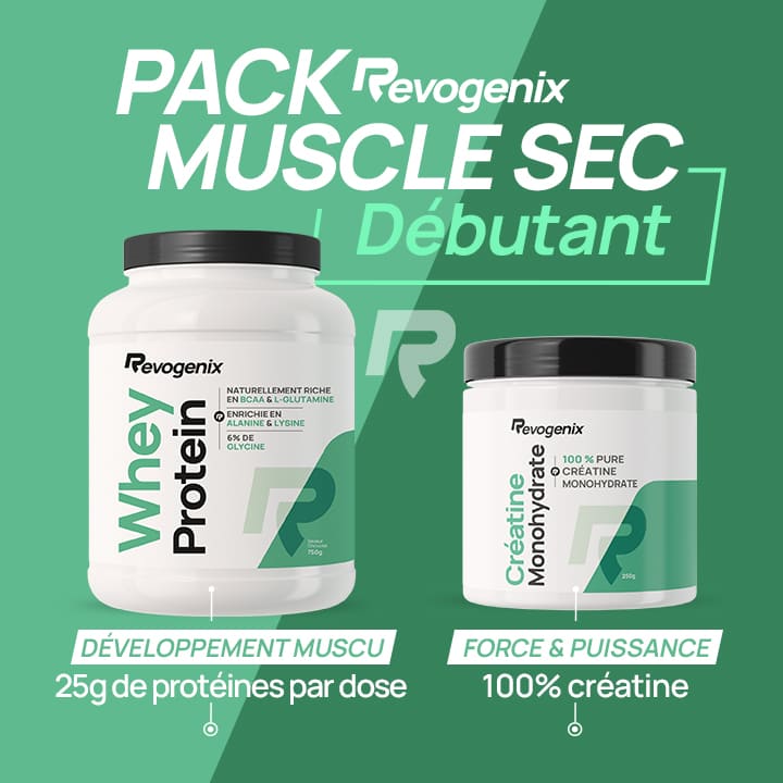 Pack Muscle Sec Débutant