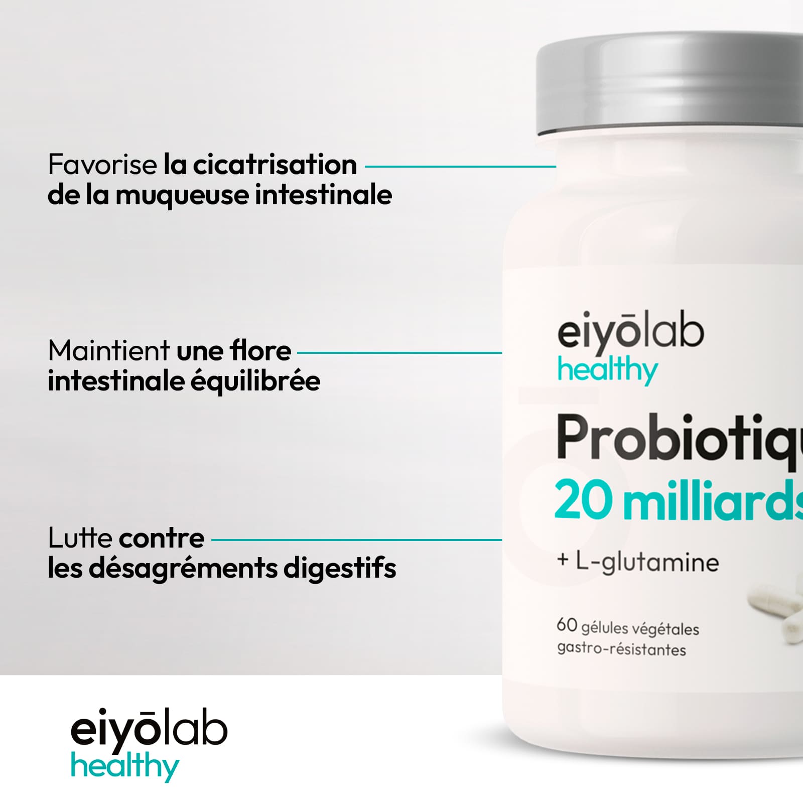 Probiotiques 20 milliards