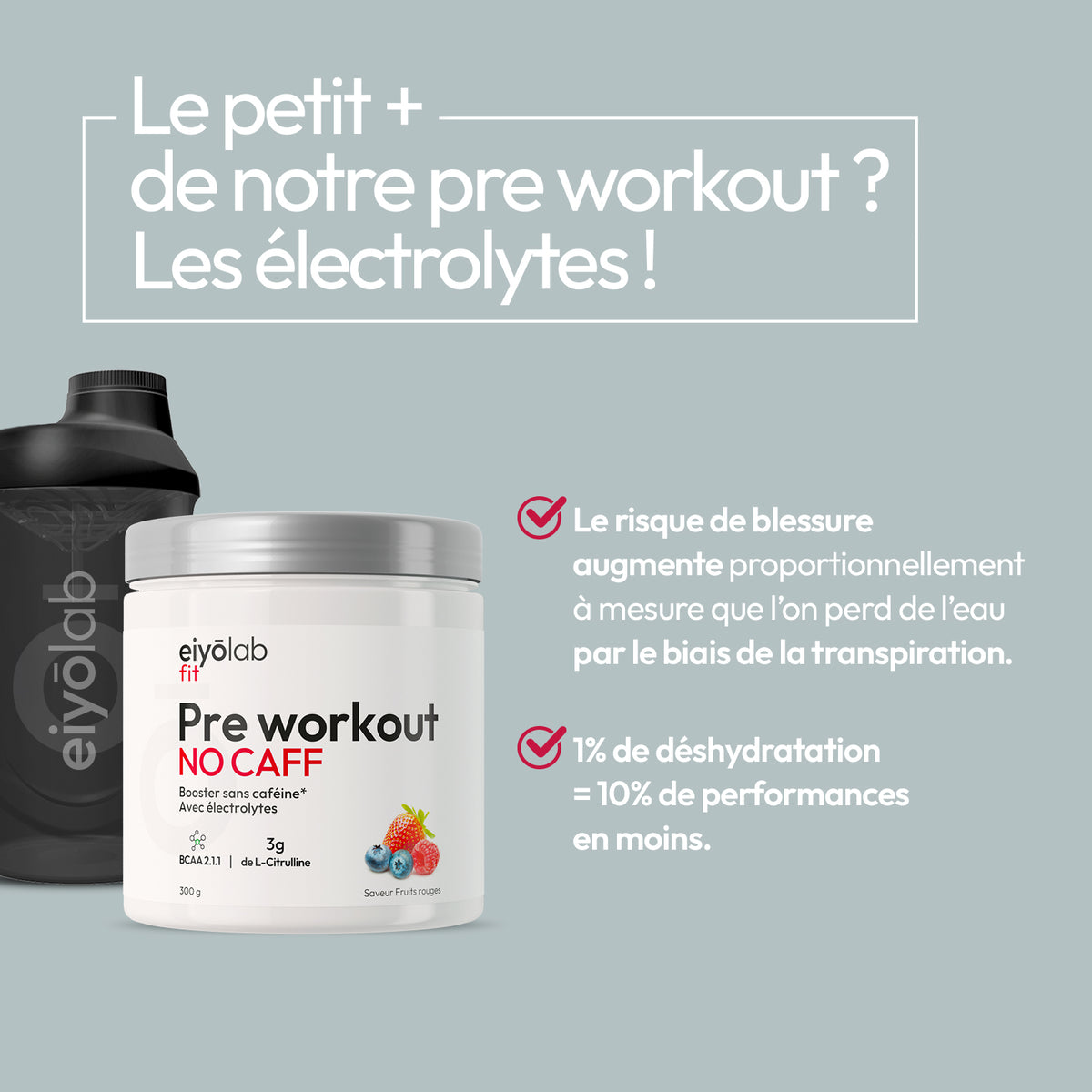 Pre Workout NO CAFF