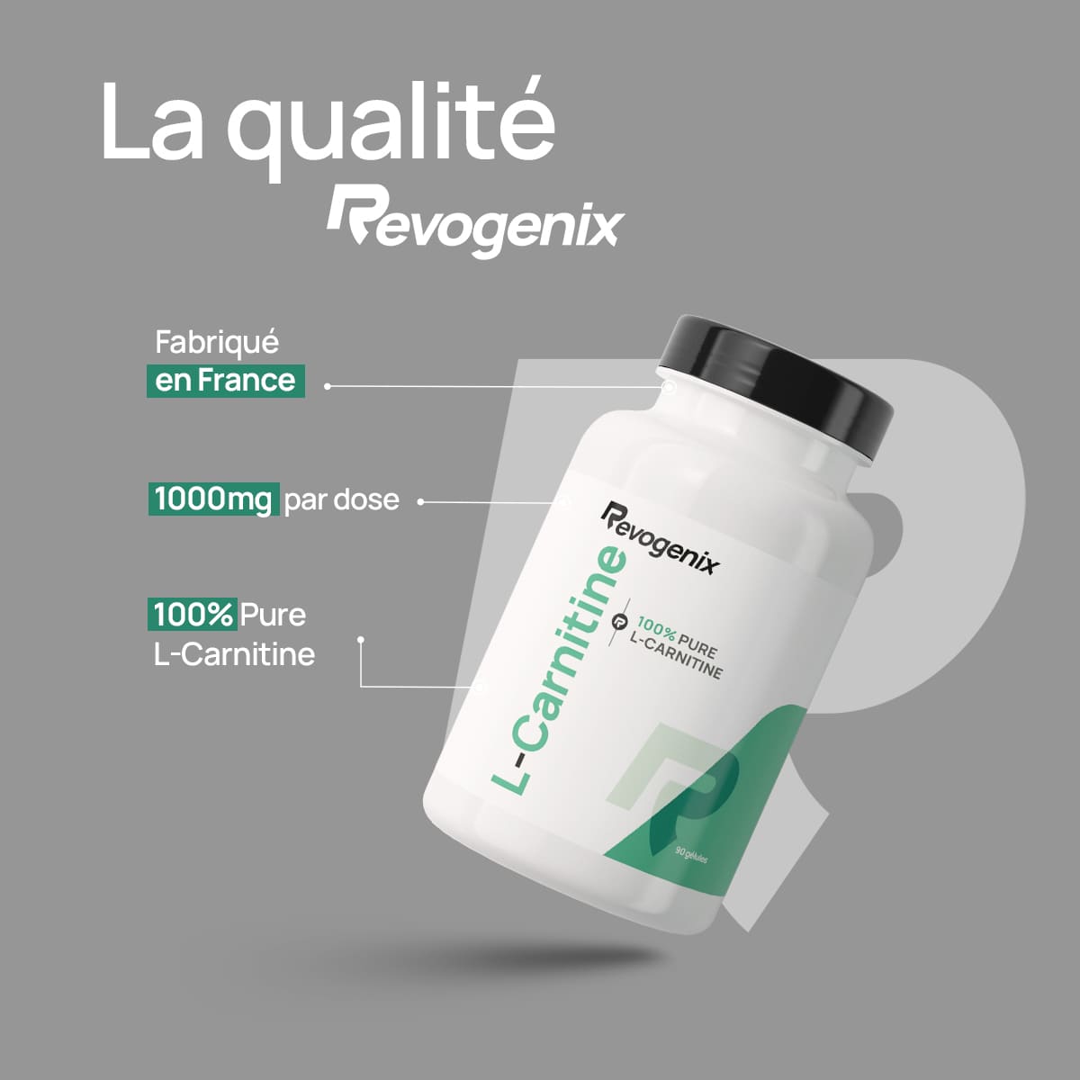 l carnitine avant de dormir L-Carnitine pour la sèche Revogenix