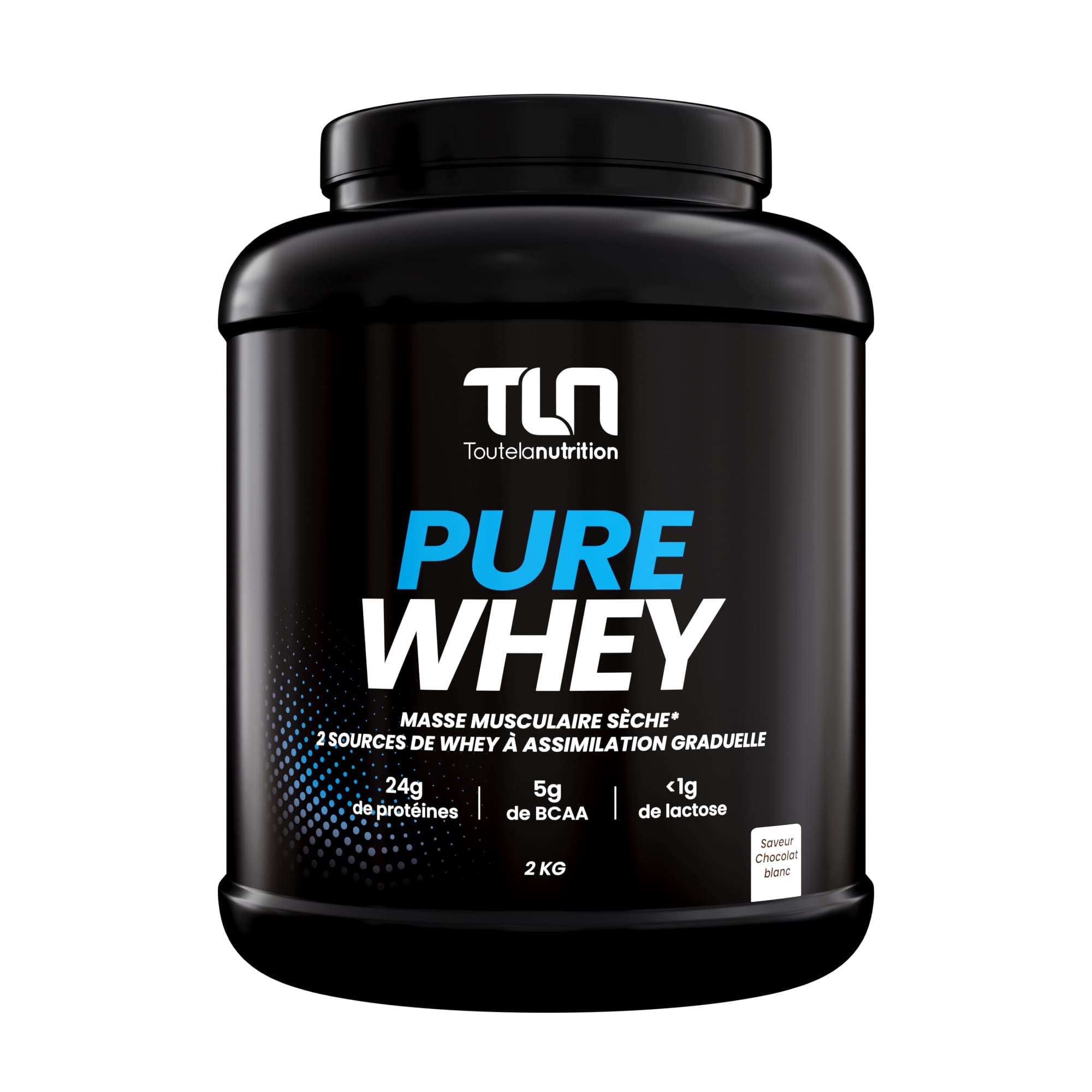 #Conditionnement_Pot de 2kg,#Saveur_Chocolat blanc