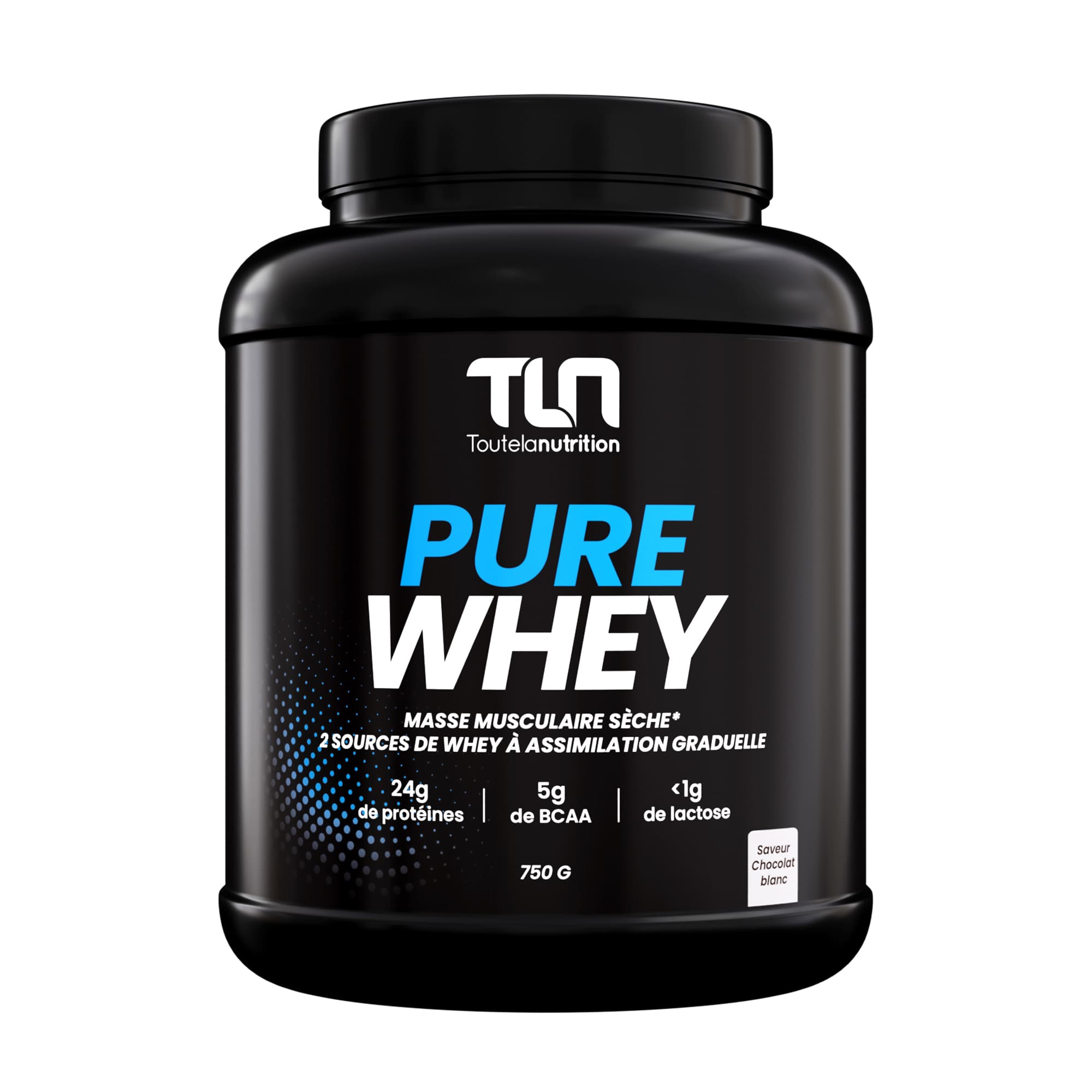 #Conditionnement_Pot de 750g,#Saveur_Chocolat blanc