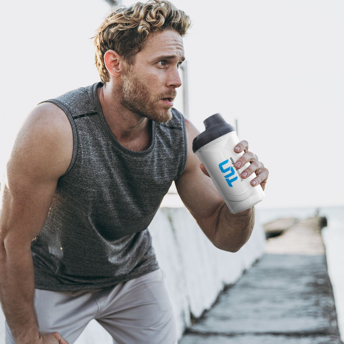 Shaker à vis 600ml TLN noir