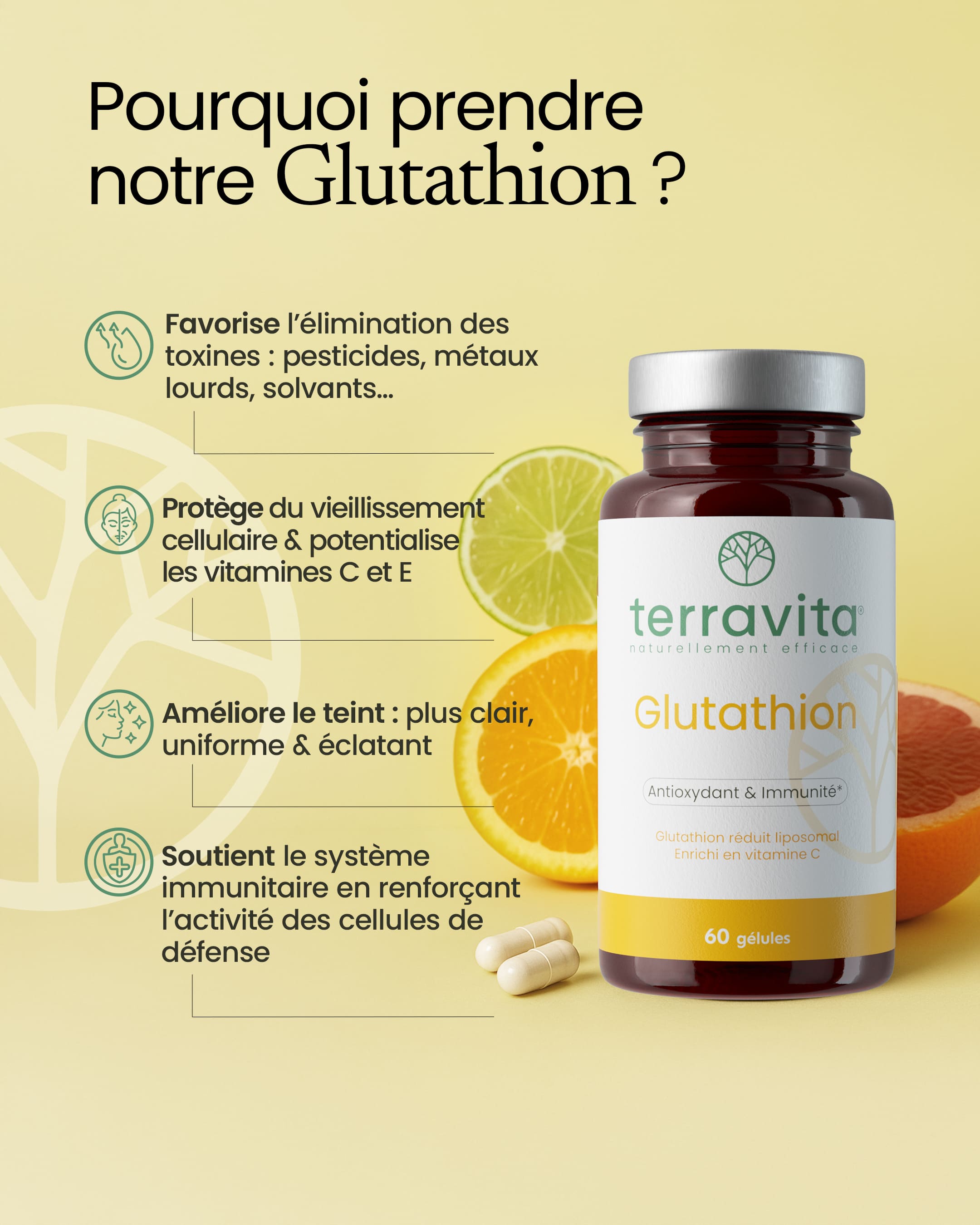Glutathion en glule Terravita Glutathion en glule Terravita