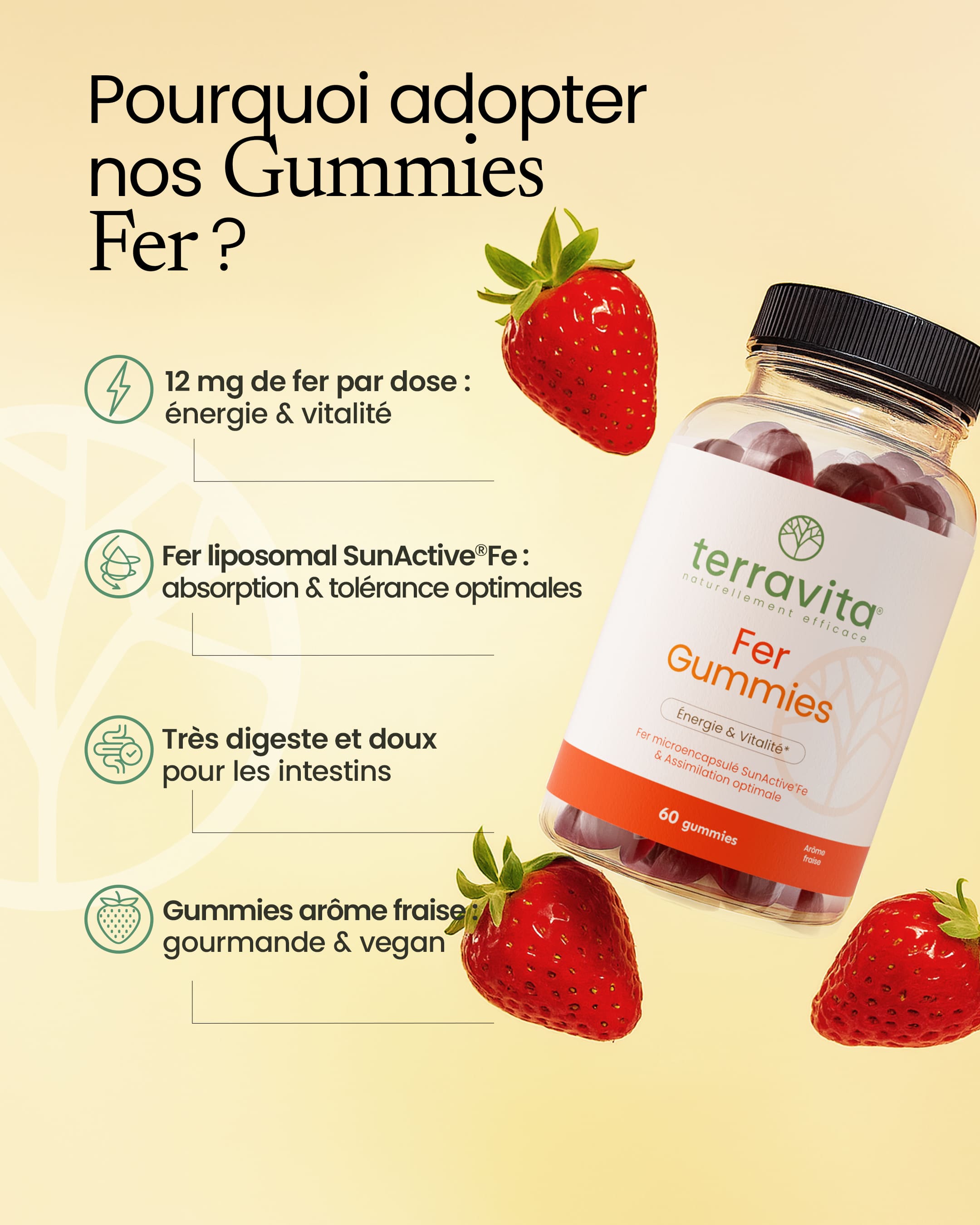 Fer liposomal gummies