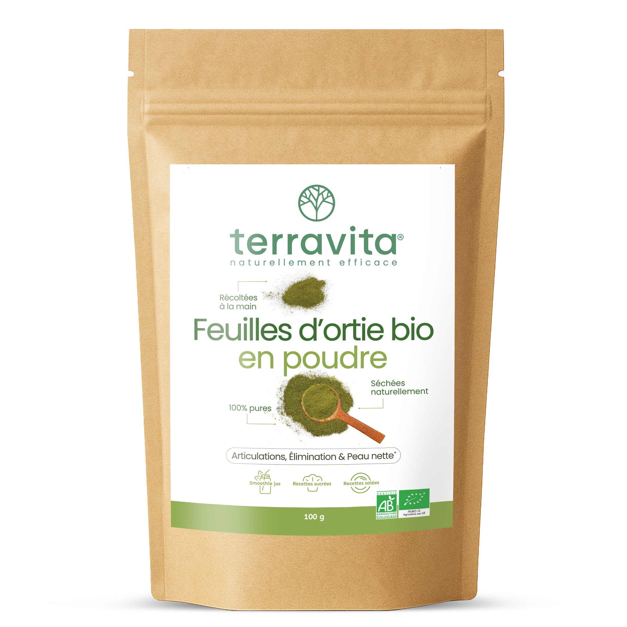 Ortie bio en poudre
