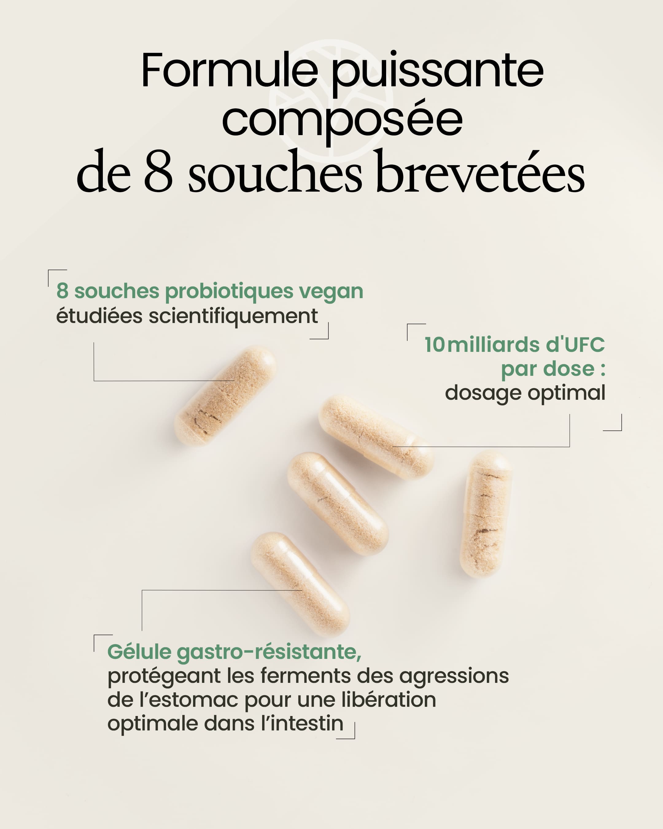 Probiotiques 8 souches
