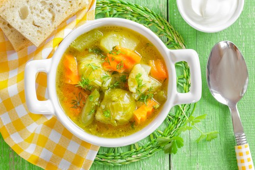 Régime soupe aux choux pour maigrir, Recette