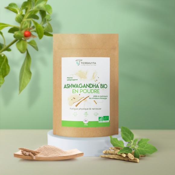 ashwagandha bio en poudre