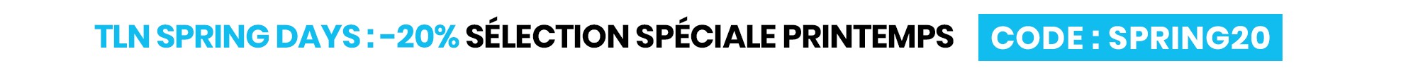 -20% sélection spéciale printemps