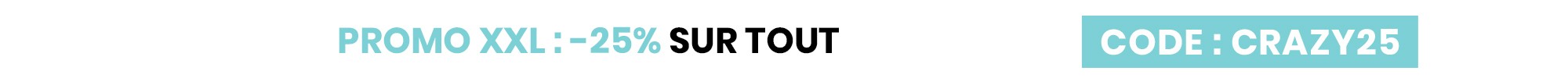 -25% sur TOUT