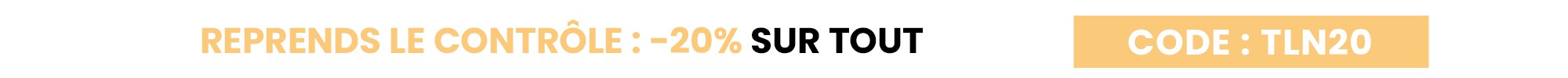 -20% sur TOUT