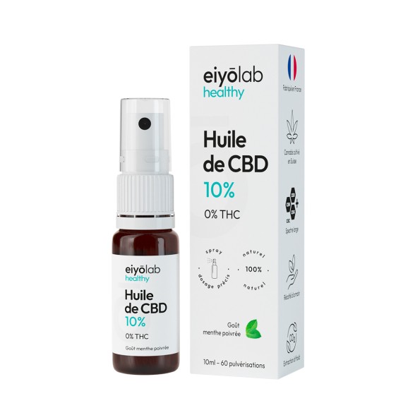 Huile de CBD Booster 10% - Chanvre, Huile CBD