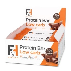 Protein Bar Low carb boite de 12 barres F&H