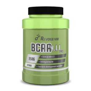 BCAA 4.1.1 Pro Poudre Citron Pot de 250g