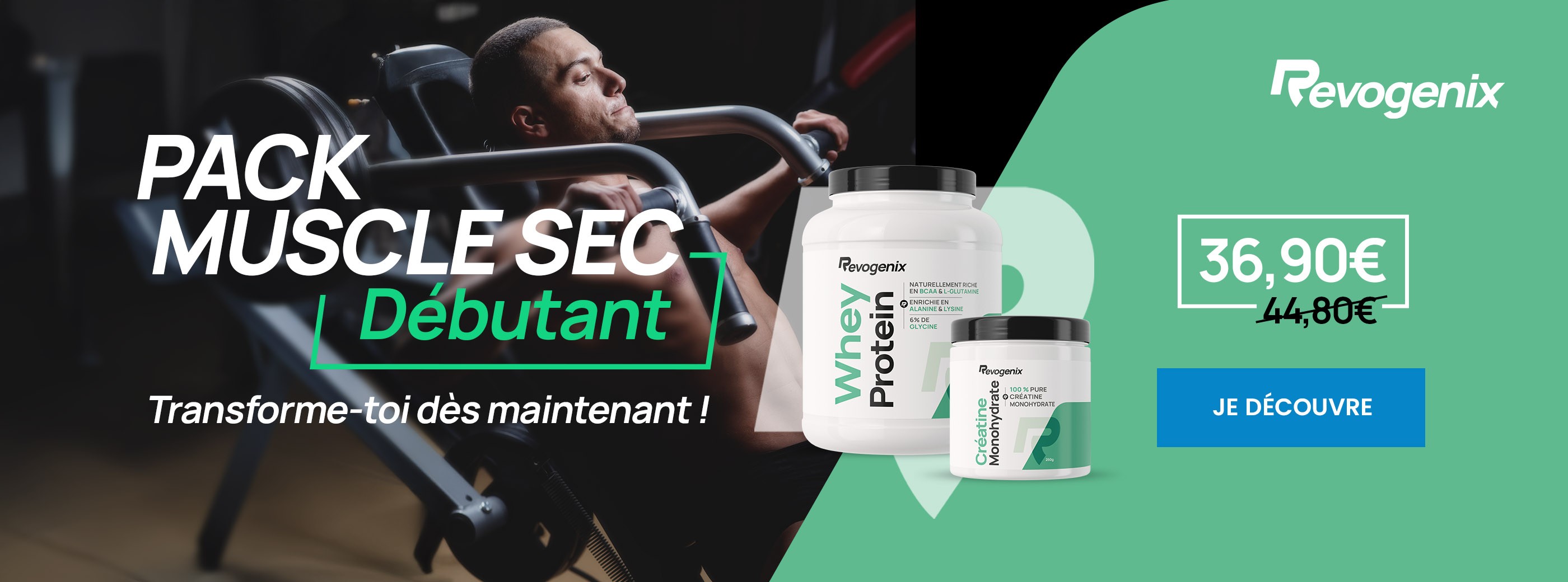 pack muscle sec débutant