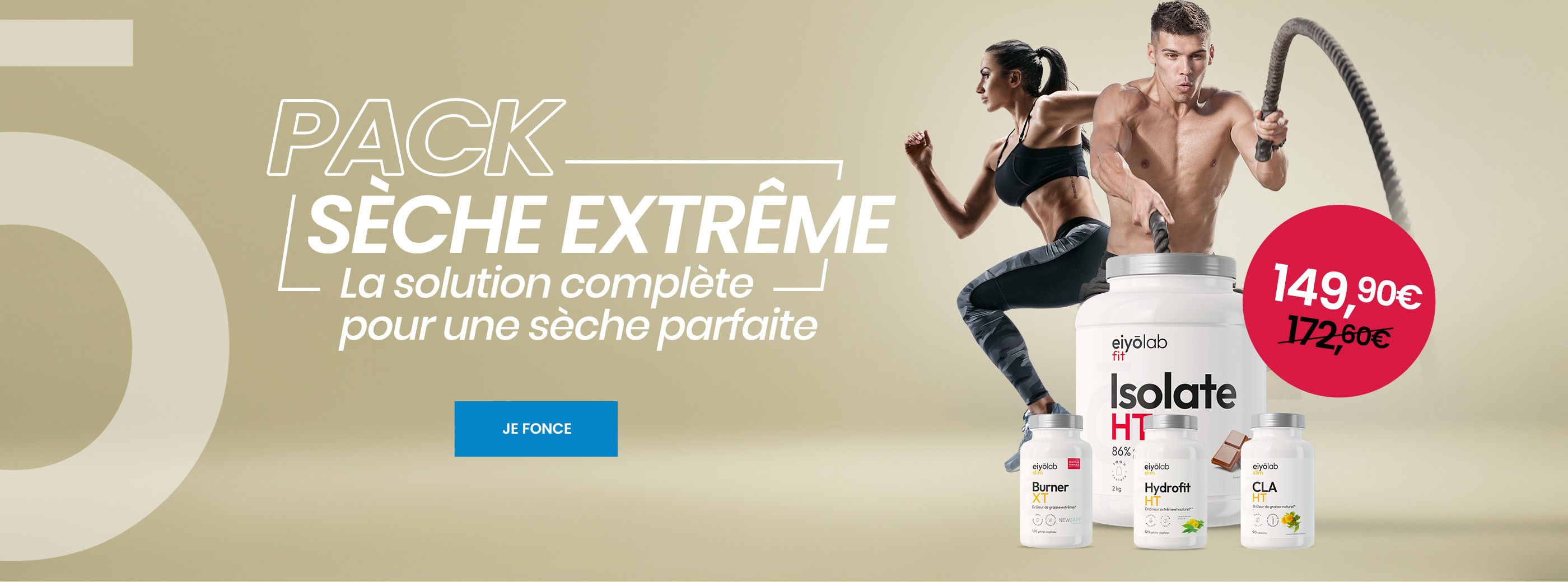 Pack sèche extrême Eiyolab